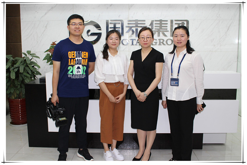 儀征電視臺專訪國泰 溯源慈善情結 